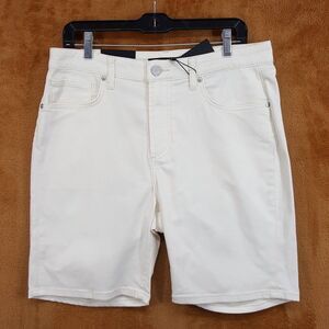 MONFRERE Shorts Mens Size 33 Off White BRANDO Stretch 8" $148